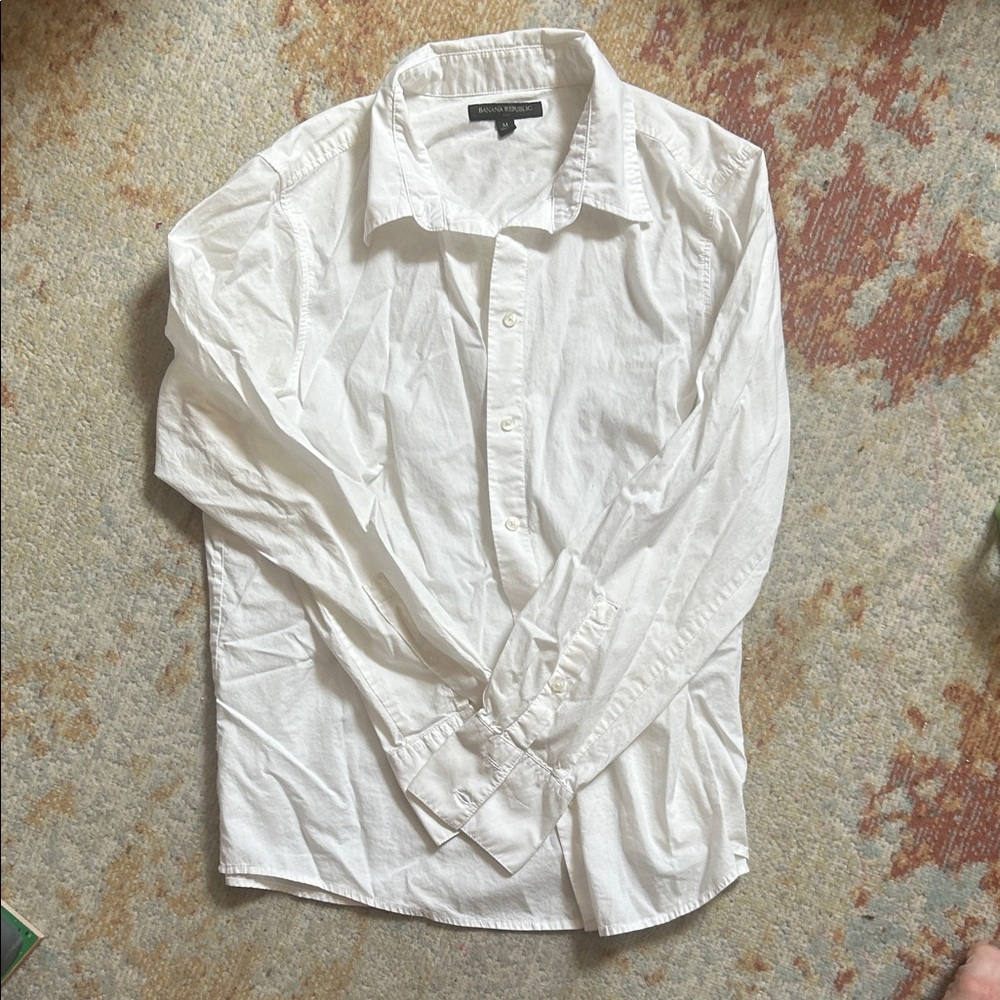 Banana Republic White Shirt